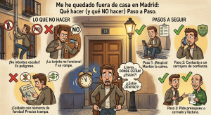 cerrajeros madrid urgente llave olvidad