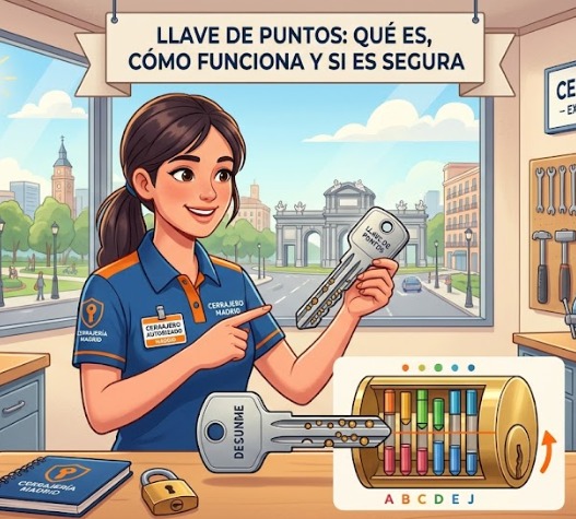 llave de puntos es segura y como funciona
